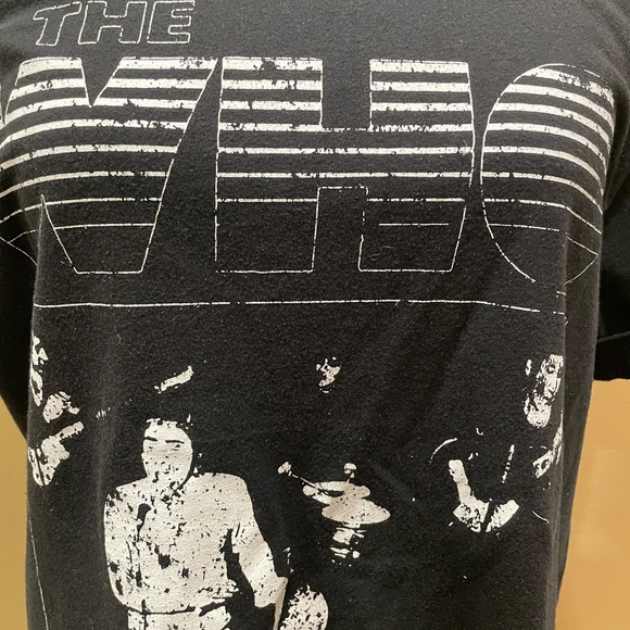 The Who Band Deconstructed Woman’s Shirt Size M Punk Goth RNR 70s 90s Y2K 00s - Picture 2 of 8